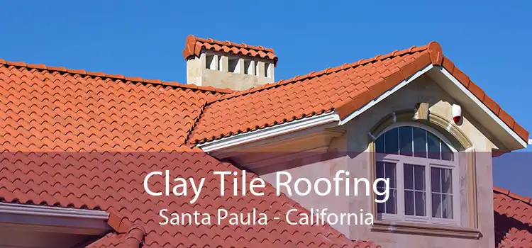 Clay Tile Roofing Santa Paula - California