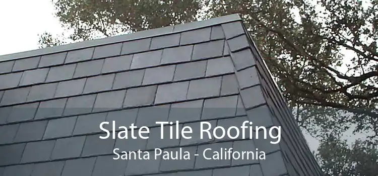 Slate Tile Roofing Santa Paula - California